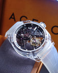 Agelocer 水晶錶殼80小時陀飛輪  - 黑面-AL9101S11