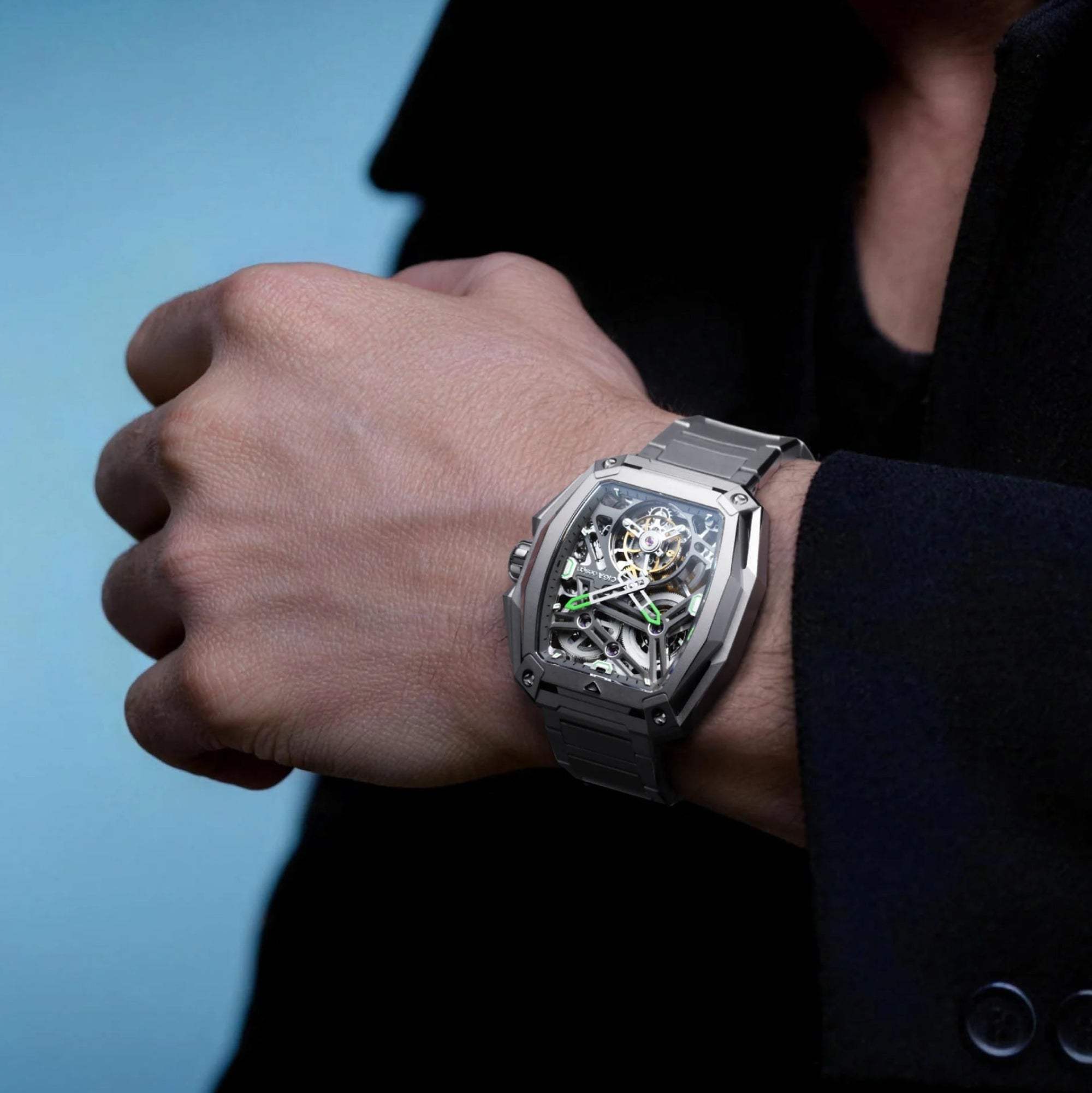Ciga Design - Hunter Tourbillon  - Z037-TT01-1T6B Silver