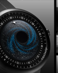 CIGA design X LABEL NOIR AUTOMATIC WATCH BLUE PLANET II · BLACK STAR EDITION