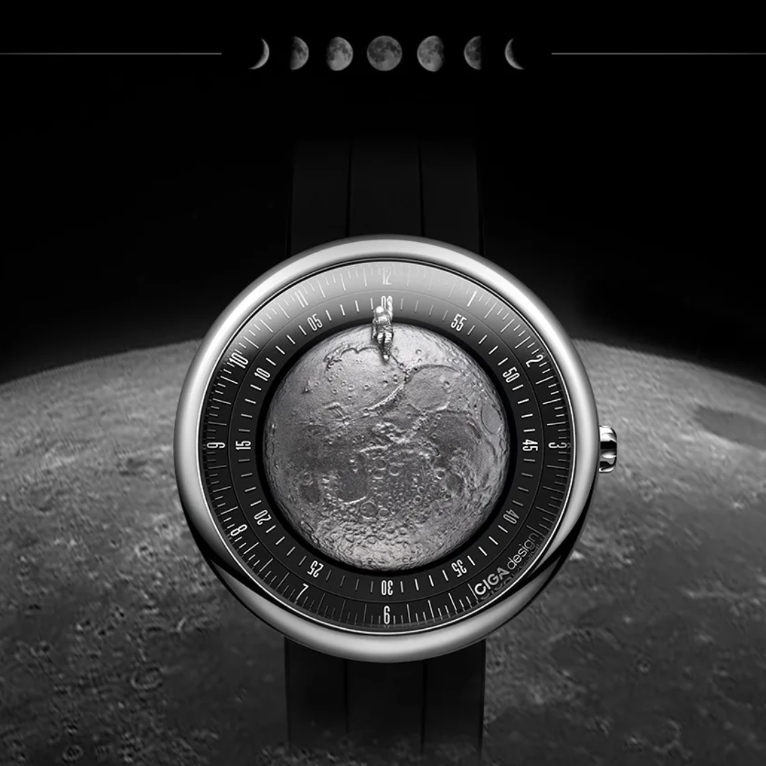  CIGA design AUTOMATIC WATCH · MOON WALKER EDITION