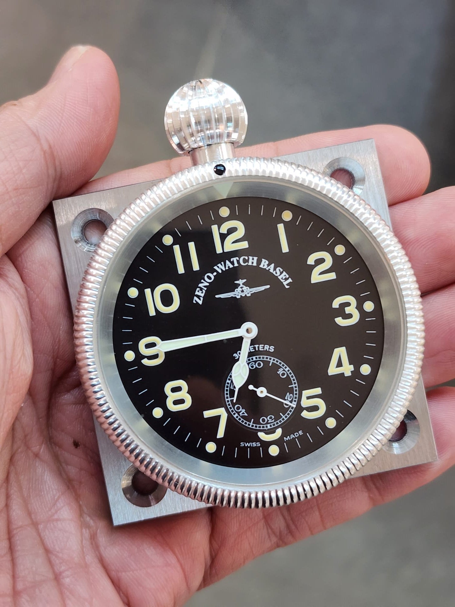 Zeno-Watch Basel Rallye-a1 Cockpit Clock