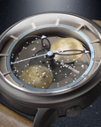 OVD Blue Moon 3D 夜光月球 自動錶 - OM01