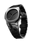 D1 Milano Pure Black Ceramica 37mm 陶瓷手錶-CEBU01