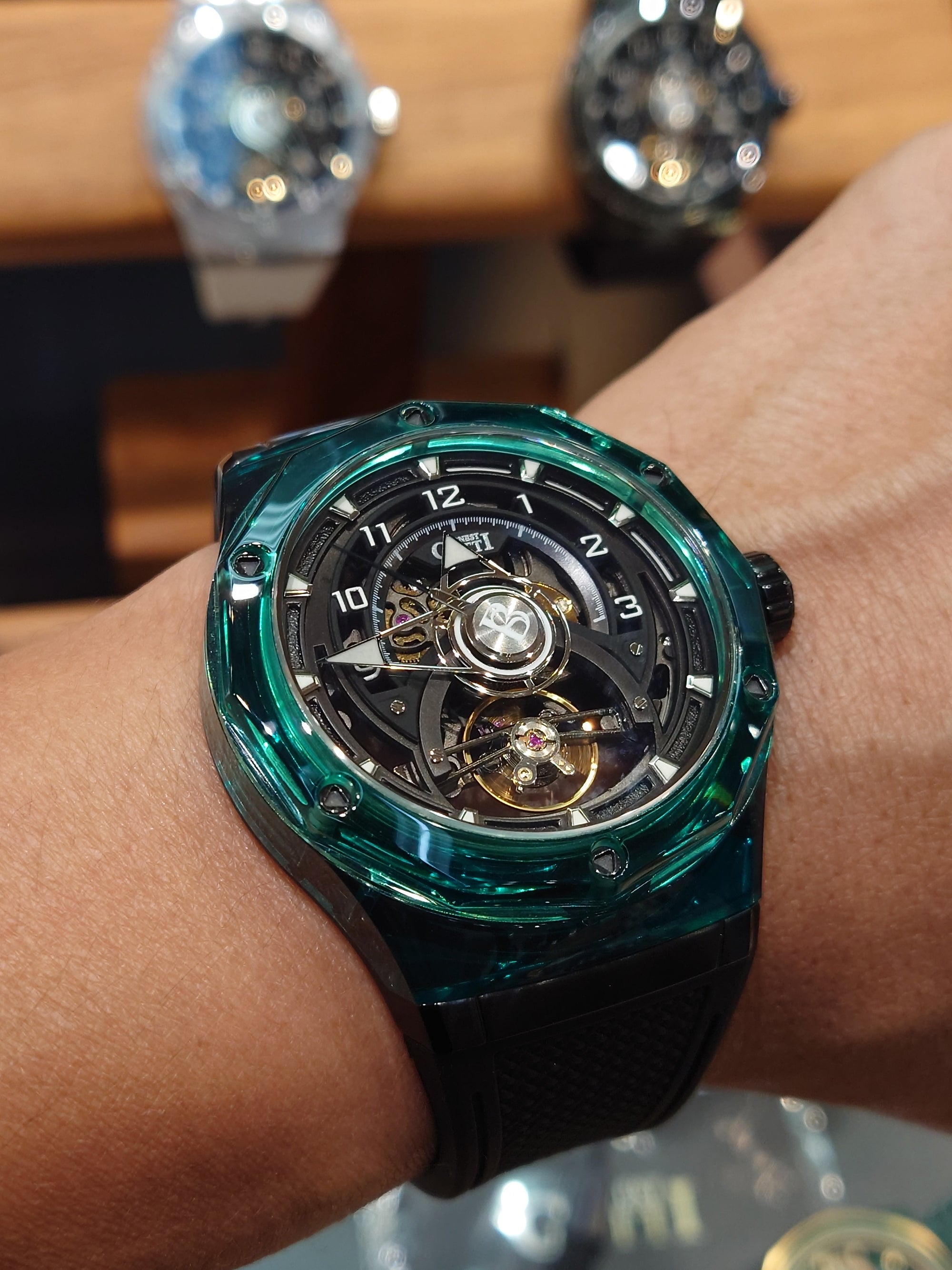Bonest Gatti 水晶自動錶 BG6003-R3
