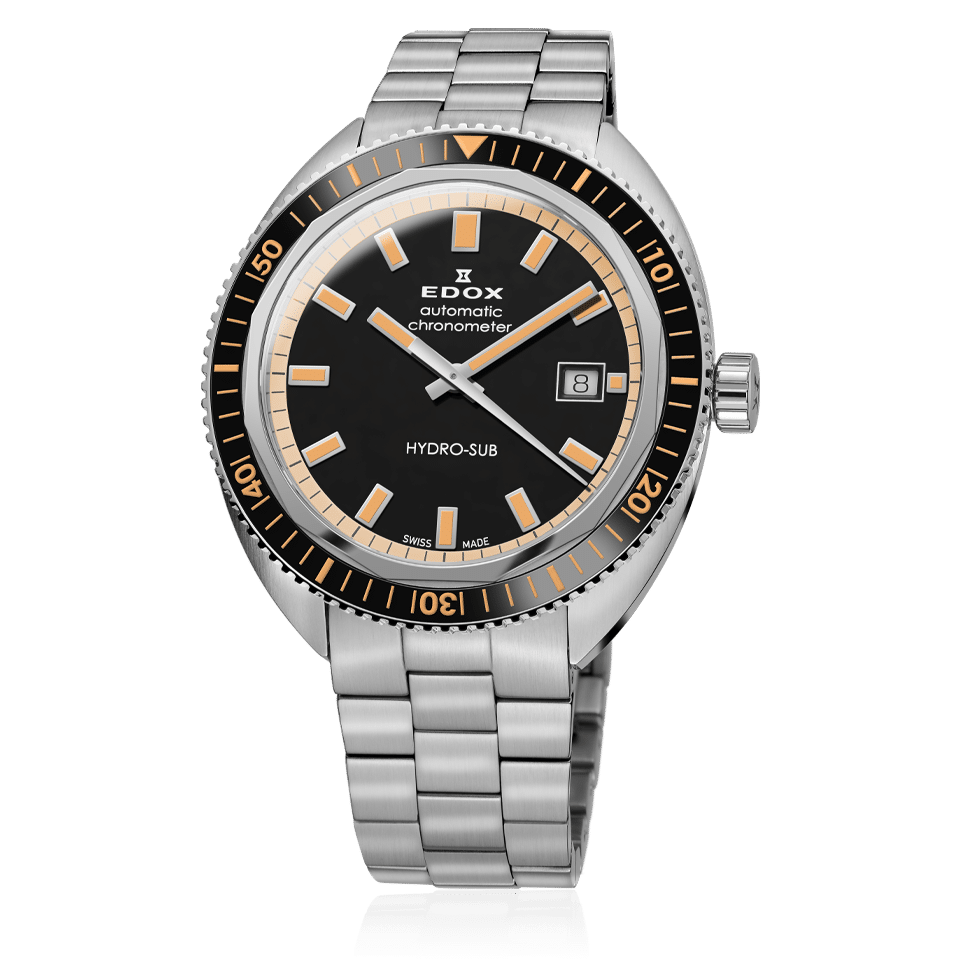 EDOX Hydro-Sub automatic chronometer 自動錶 80128 37NJM NIJ