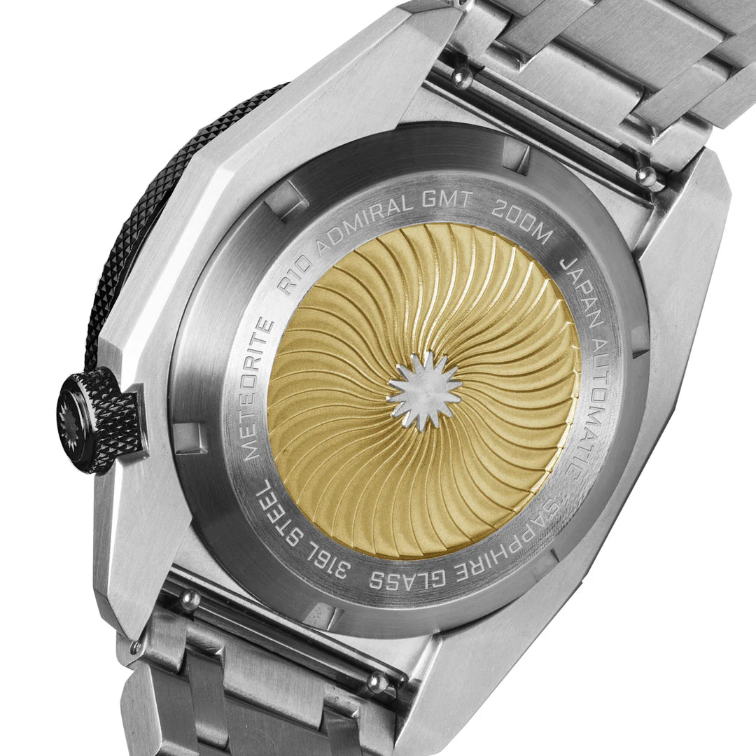 Revelot R10 Admiral GMT Grey Meteorite
