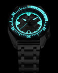 Revelot R10 Admiral GMT Grey Meteorite  Lume