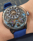 Bonest Gatti 現貨發售 透視夜光碳纖面機械錶 BG4002-R1 Blue