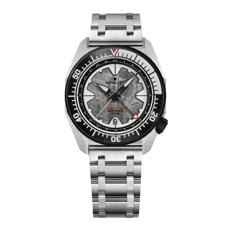 Revelot R10 Admiral GMT Grey Meteorite