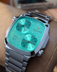 VESUVIATE Attivo - Duplex Cyan Green dual time