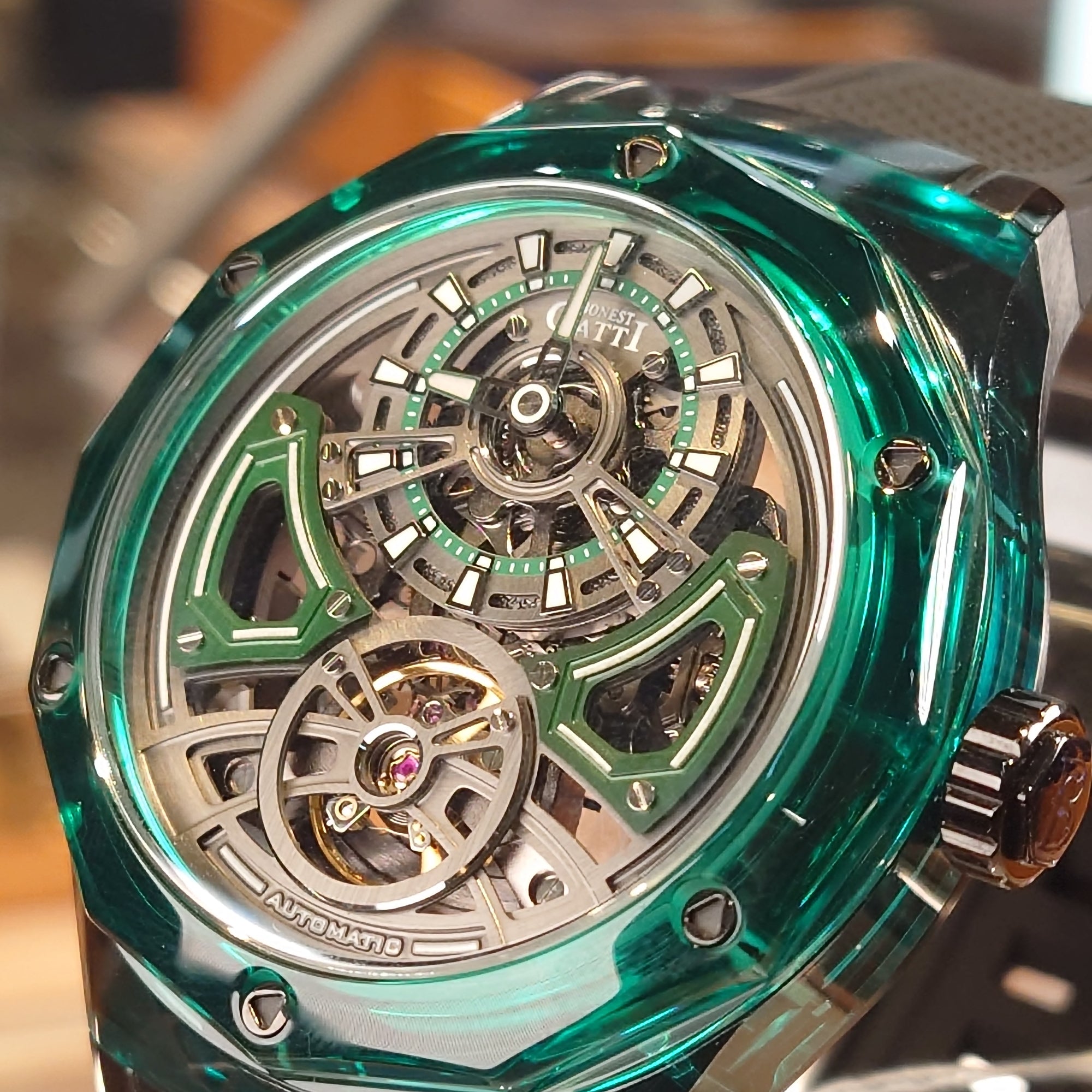 Bonest Gatti 水晶自動錶 BG5807-A4