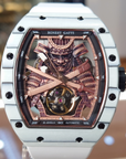 Bonest Gatti 現貨發售 酒桶形夜光碳纖維自動錶 東瀛武士-BG9008-R1 White
