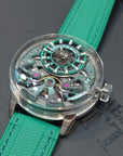 Bonest Gatti 現貨發售透視夜光碳纖面機械錶 BG4002-R3 Green