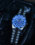 Aquatico Sea Recon 42mm Tritium Sky Blue Dial T100氣燈潛水機械錶