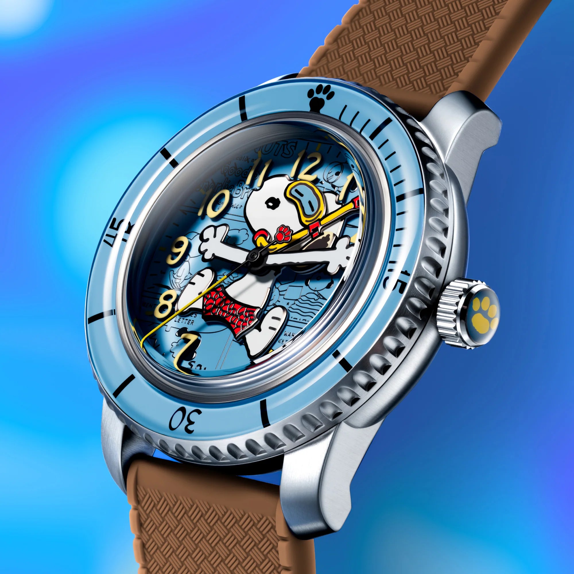 Spinnaker Fleuss 40 Automatic - Peanuts Snoopy Seaside Snorkel Limited Edition SP-5186-03