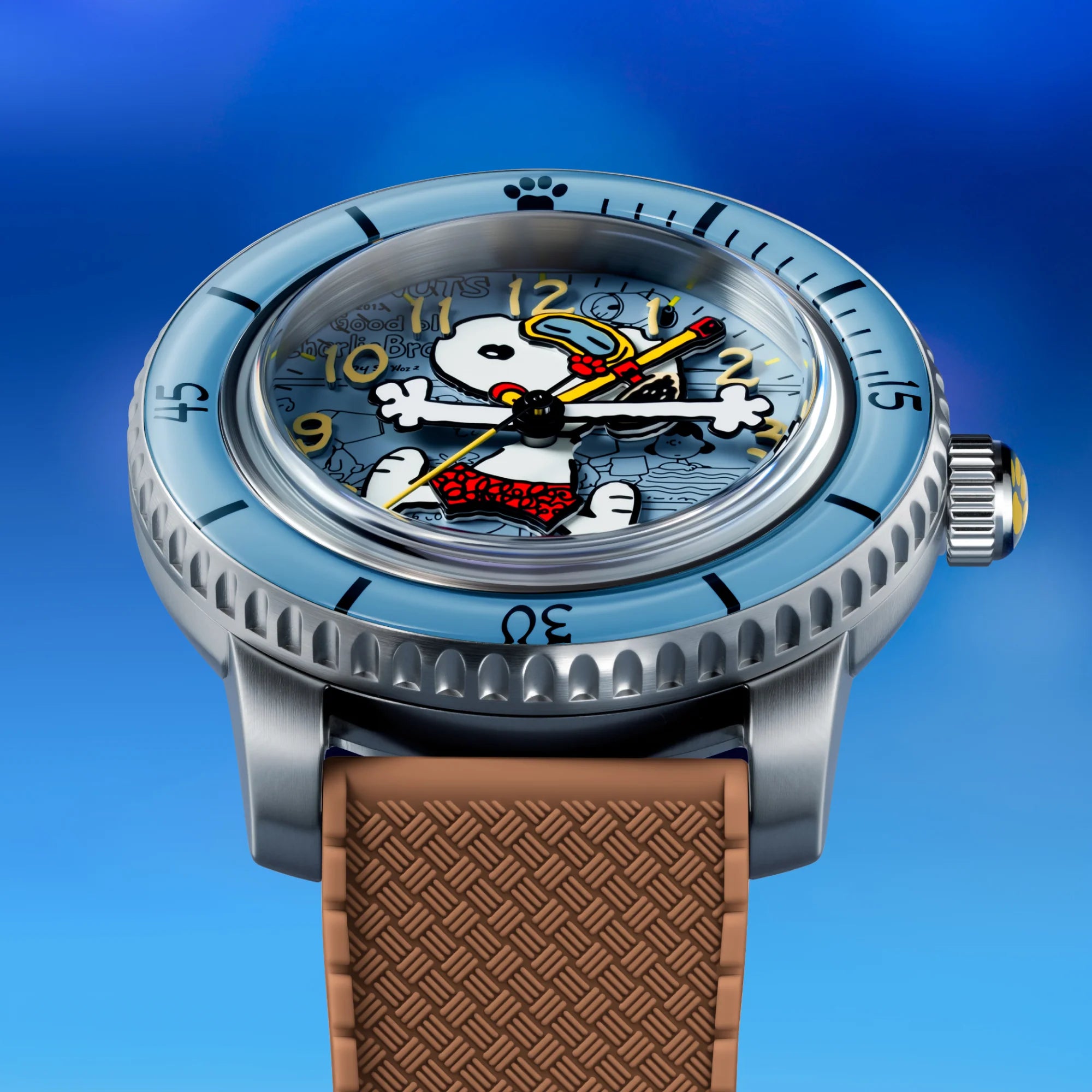 Spinnaker Fleuss 40 Automatic - Peanuts Snoopy Seaside Snorkel Limited Edition SP-5186-03