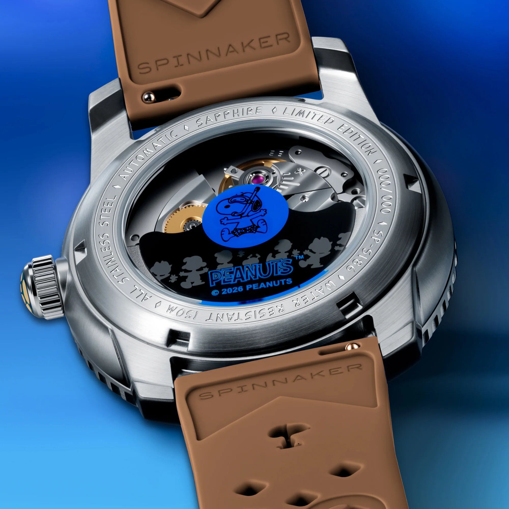Spinnaker Fleuss 40 Automatic - Peanuts Snoopy Seaside Snorkel Limited Edition SP-5186-03