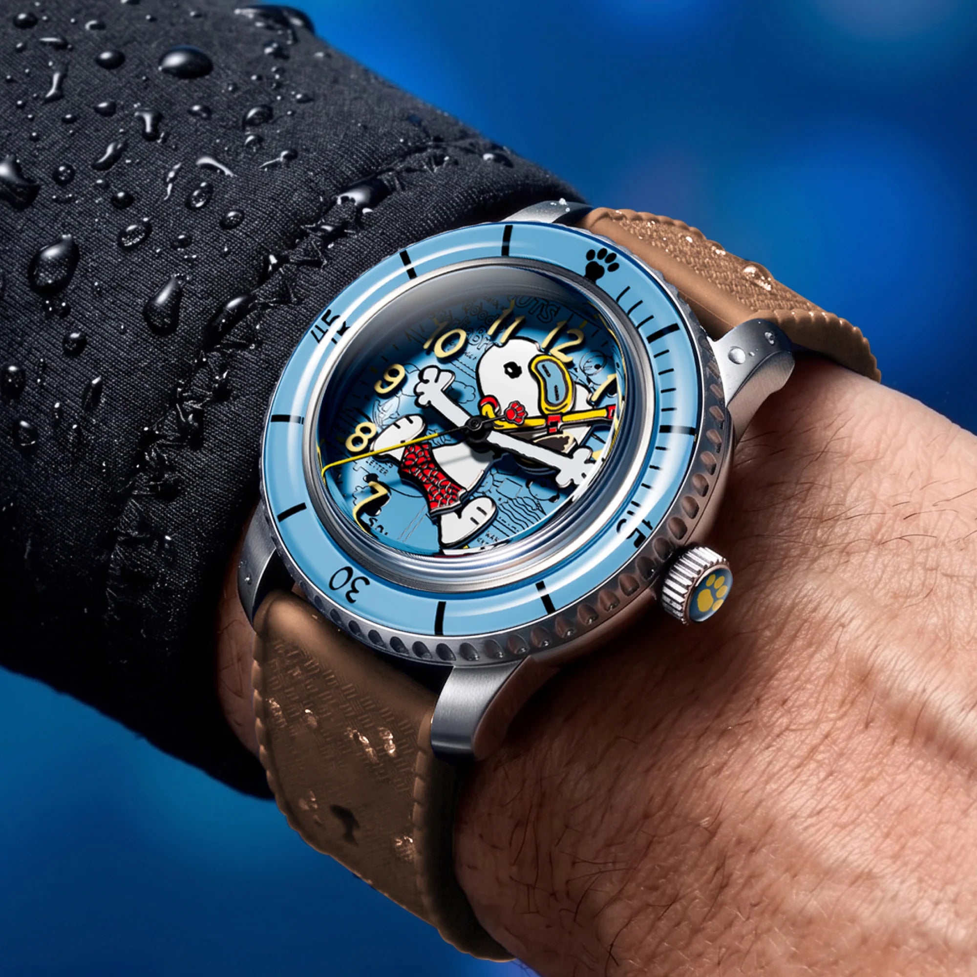 Spinnaker Fleuss 40 Automatic - Peanuts Snoopy Seaside Snorkel Limited Edition SP-5186-03