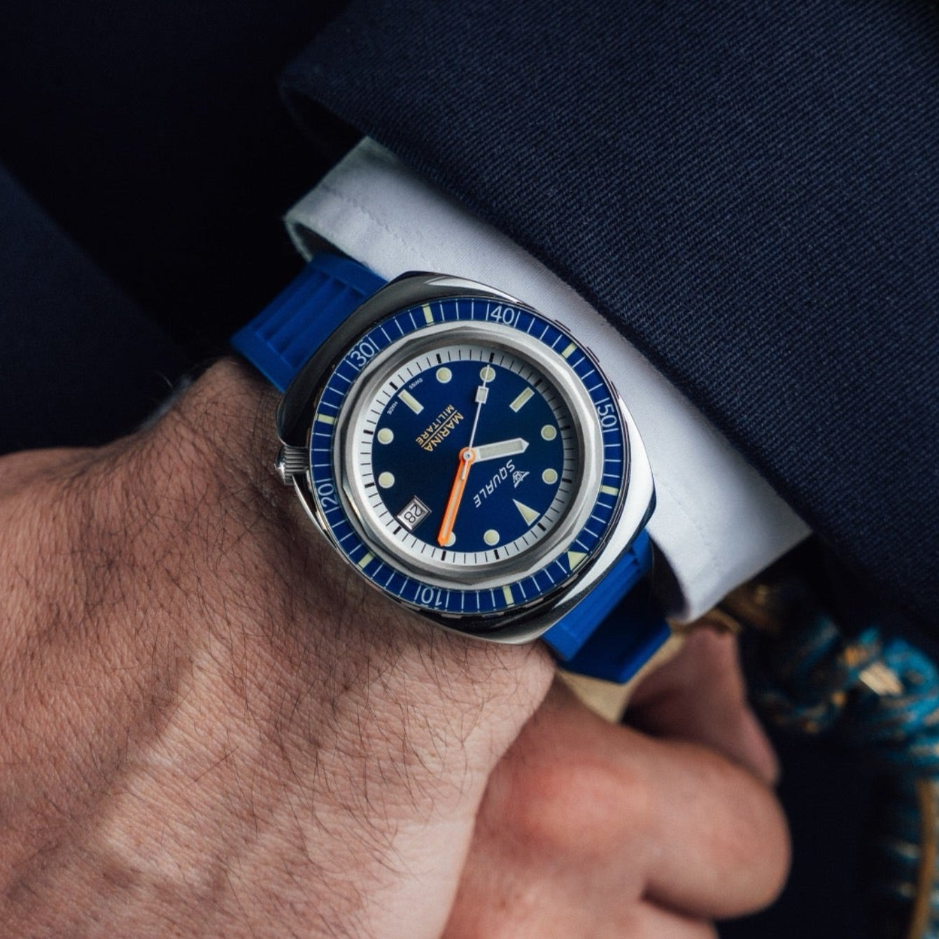 Squale 2001 Marina Militare Limited Edition Automatic - 2001MARINA.RBL