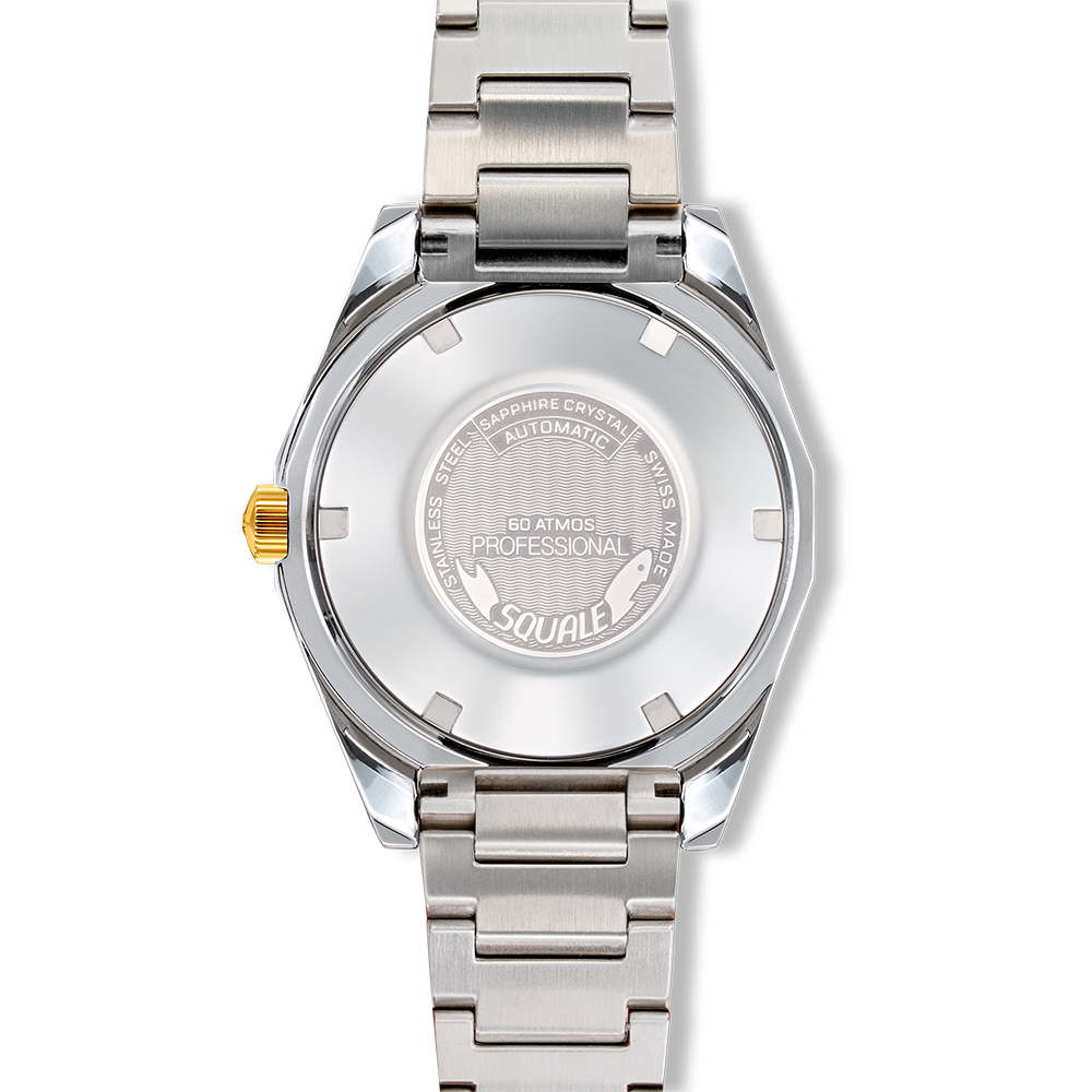 Squale Matic S Orange HydroLeather Automatic - MATICBKOBK.RLOR