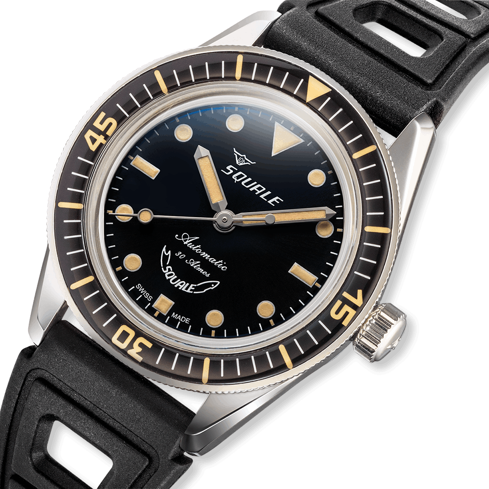 Squales SUB-37 Legend Automatic - SUB-37BKBK.RBK