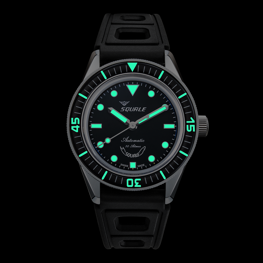 Squales SUB-37 Legend Automatic - SUB-37BKBK.RBK