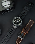Aquatico T100+DLC Super Marine Titanium Tritium 5 級鈦合金超級夜光機械錶