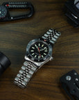 Aquatico Sea Recon 42mm Tritium T100 氣燈 潛水機械錶 Black
