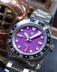 Signum Cuda Titanium GMT Full Lume 全夜光面鈦金屬潛水錶