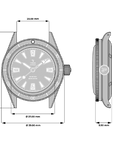 YEMA - Skin Diver Slim Full Lume CMM.20 Limited Edition - 12.26.20.67.SNL.U7