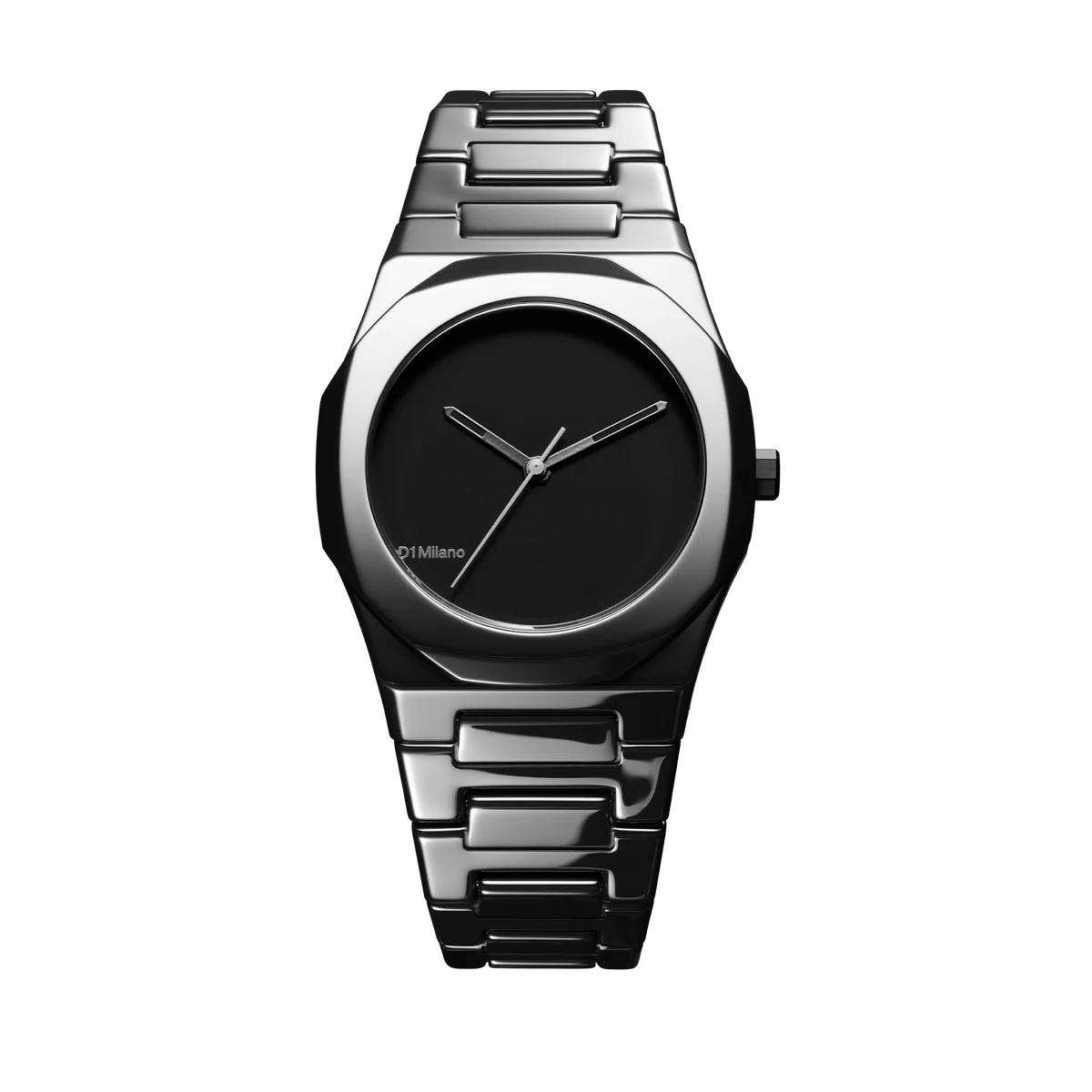 D1 Milano Pure Black Ceramica 37mm 陶瓷手錶-CEBU01