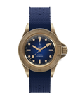 YEMA - Superman Bronze CMM.10 Black Limited Edition 39mm Blue