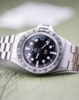 YEMA -  Superman Worldtime GMT Steel - YGMT21A41-AMS