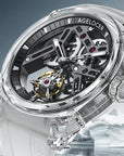 Agelocer 水晶錶殼80小時陀飛輪  - 黑面-AL9101S11