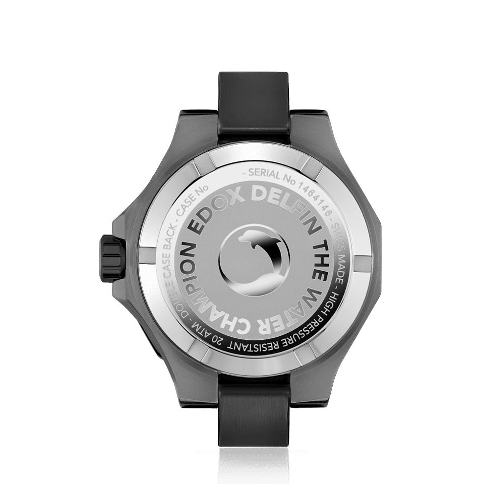 EDOX DELFIN Day Date 自動錶 88008 37GNCA GBEI