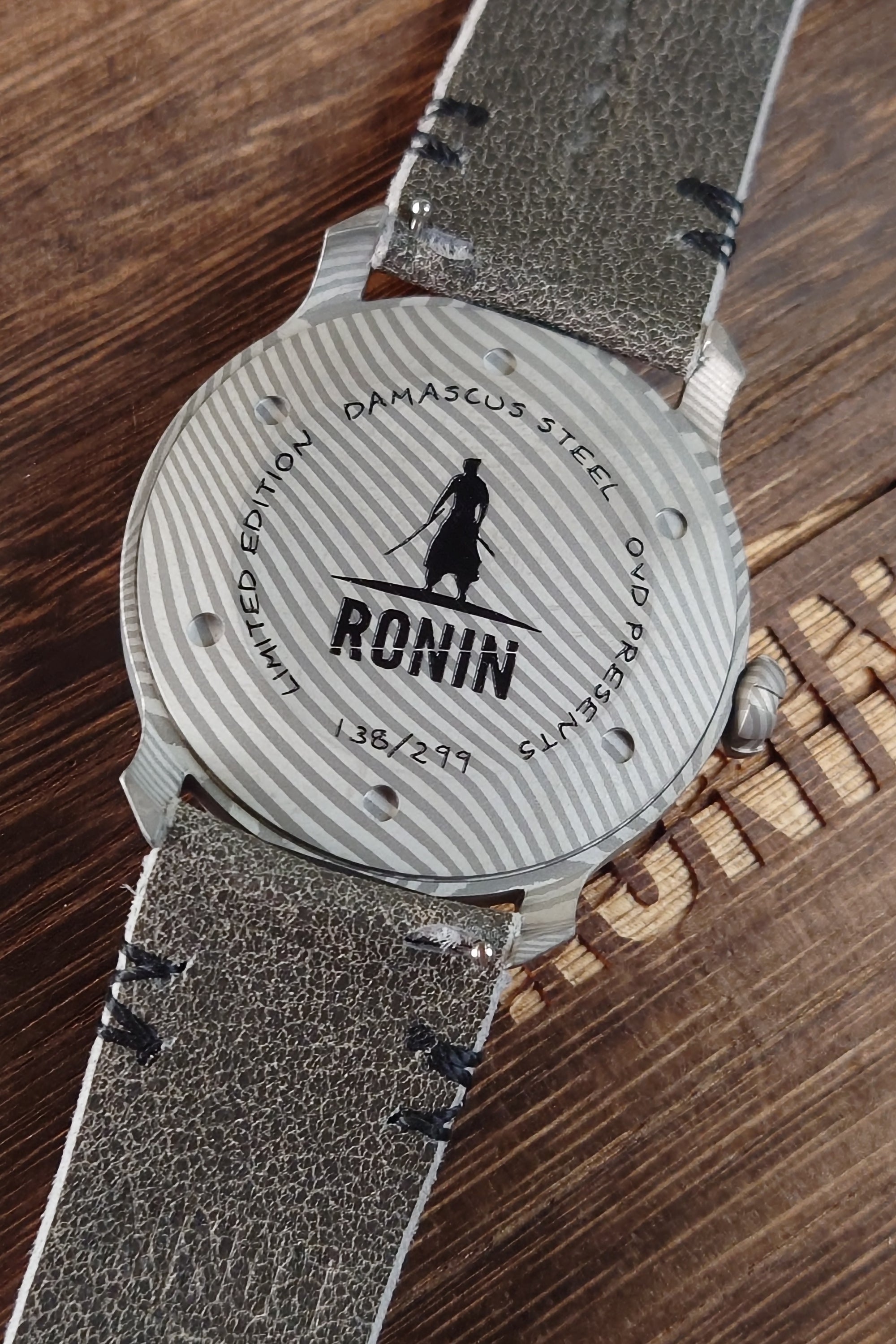 OVD Ronin 浪人-大馬士革鋼自動錶 Ron02