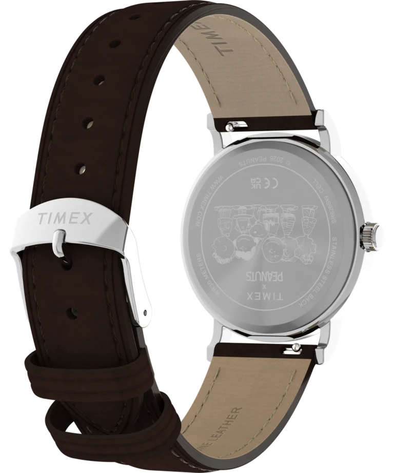 Timex x Peanuts Weekender Baseball 棒球員 38mm 石英錶 - TW2Y51500
