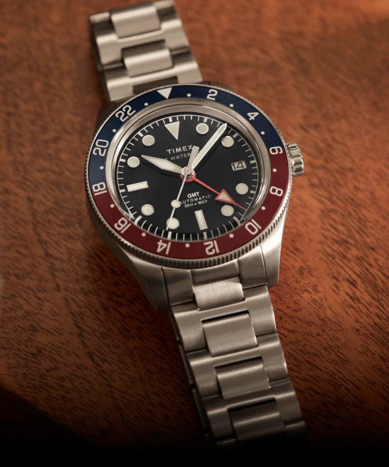 Timex Waterbury Heritage Automatic GMT 自動錶 - TW2Y60600
