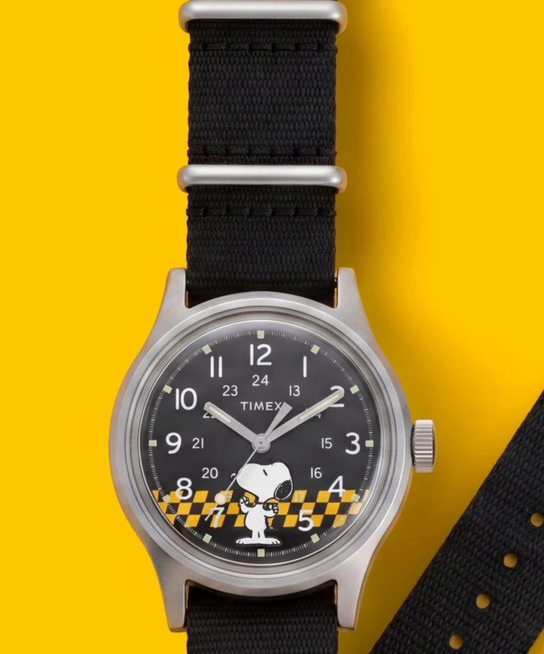 Timex x Peanuts MK1 Fabric Strap watch - TW2Y854