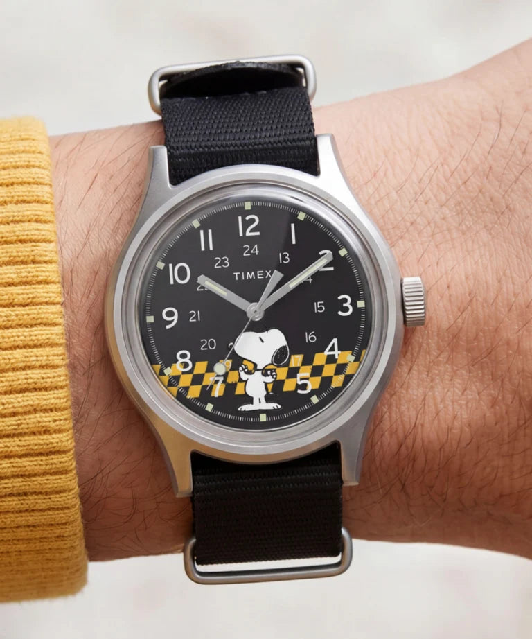 Timex x Peanuts MK1 Fabric Strap watch - TW2Y854