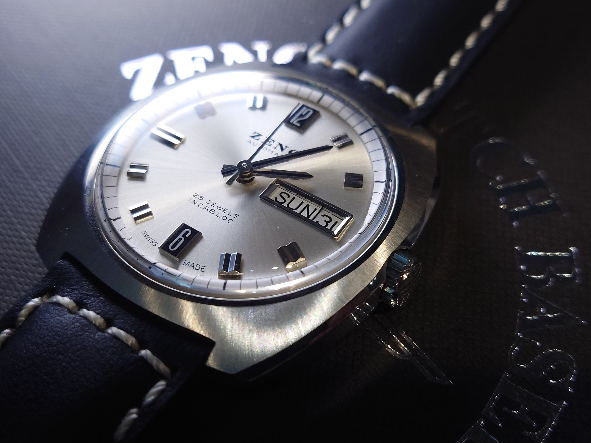 瑞士 Zeno-Watch Basel  Compressor 6520-3 silver