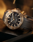 Venezianico Nereide Bronzo 青銅自動錶 橡膠帶 4521555