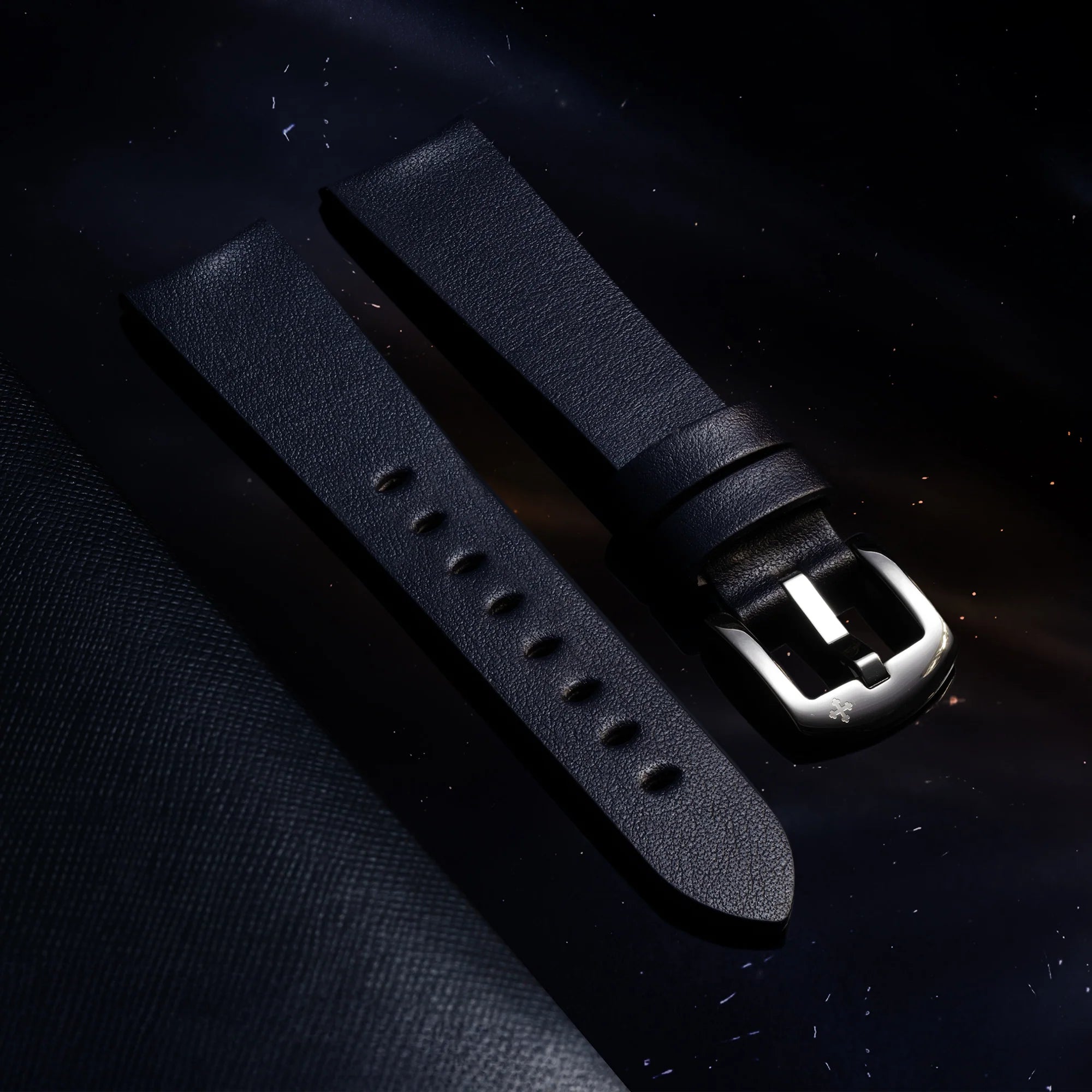 Venezianico 聖馬可教堂廣場 Redentore Bellanotte Elegant blue leather strap