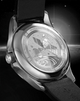 Venezianico 超極黑 Redentore Ultrablack 36mm black leather strap  case back