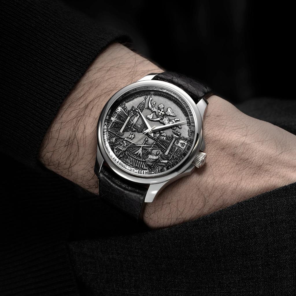 Venezianico Redentore Historia Temporis 40mm 古錢幣自動錶 1221520