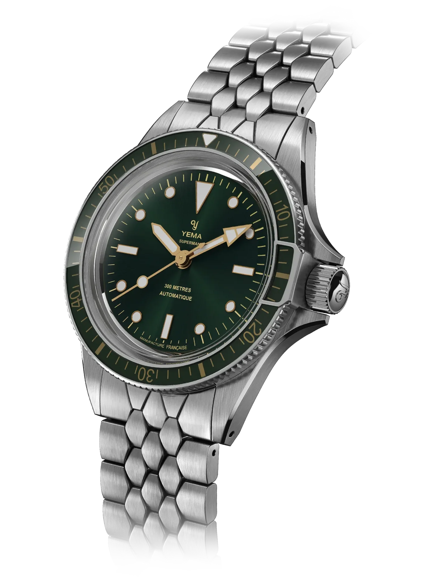 Yema 野馬錶 - Superman Gilt CMM.10 - 12.14.55.SN.M2 Green