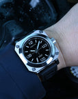 Aquatico Ironblock Black Dial 機械錶
