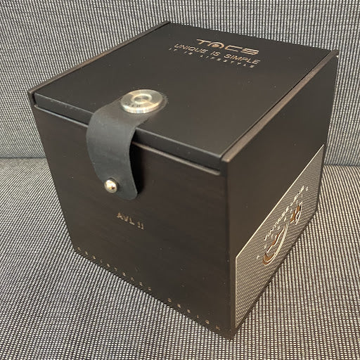 TACS AVL II - Shutter Silver 鏡頭自動錶 1803I 金殼啡色皮帶
