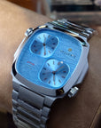 VESUVIATE Attivo - Duplex Pastel Blue dual time