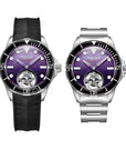 Peacock HAIYI Tourbillon Watch Diver [Limited Edition] - 孔雀海翼陀飛輪潛水錶 [限量版] - PFG0601.03 Purple